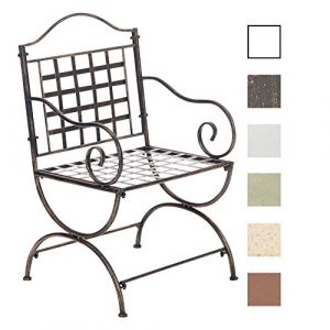 CLP Chaise de jardin Lotta - Couleur Bronze