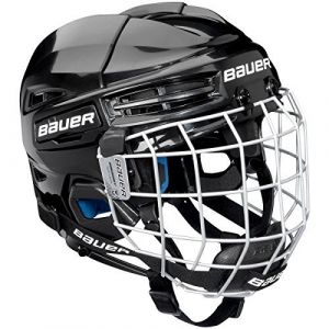 Bauer Eishockeyhelm Nit Schutzgitter Prodigy-Serie für Kids Casque avec Grille de Protection pour Hockey sur Glace Enfant, Noir, Taille Unique