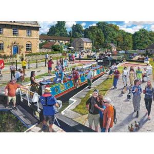 Gibsons Puzzle 1000 pièces : Voies navigables du Wiltshire