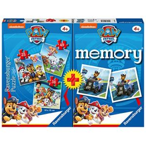 Ravensburger Multipack - Memory et 3 Puzzles - Pat' Patrouille