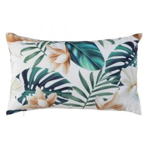 Coussin en polyester et lin BigBuy Home