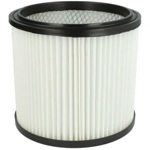 Vhbw 1x filtre plissé compatible avec Aqua Vac 7413 b, 8103 b, 8202 b, 8203 p, 8204 b, 8224 b, 8503 b, 8504 b aspirateur - noir / blanc