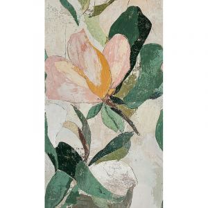 Livingwalls COSMOPLITAN 791443 Papier peint photo intiss&eacute; Motif floral Vert, beige, rose 8,80 x 0,53 m