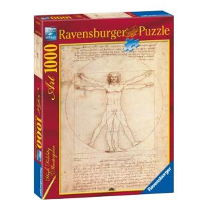 Ravensburger Puzzle Léonard de Vinci: L'Homme de Vitruve 1000 pièces