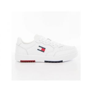 Tommy Jeans Men TJM RETRO ESS, White, 46 EU