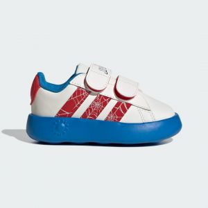 Adidas Chaussures Marvel Spider-Man Grand Court blanc rouge bleu bébé - 25.5