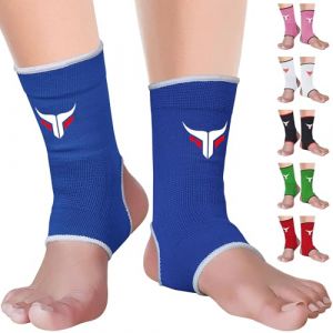 Chevillère - Mytra - Fusion - Bleu - K-Knit - Multisport - Boxe Thai - Kick Boxing
