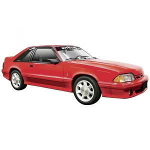 Maisto Mod&egrave;le R&eacute;duit De Voiture - Ford Mustang Svt Cobra 1963 - M&eacute;tal - Rouge - 1:24