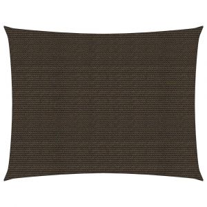 Voile d'ombrage 160 g/m&sup2; marron 2,5 x 4,5 m pehd 02_0009137