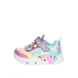 Skechers Licorne Charmer Twilight Dream, Basket Garçon Fille, Violet, 22 EU