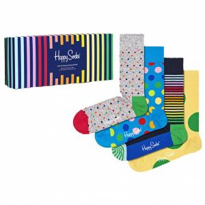 Happy socks Colorful Classics Coffret cadeau Chaussettes 4 paires XCCS09-6700