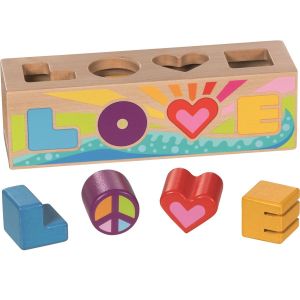 Goki Boîte à formes LOVE