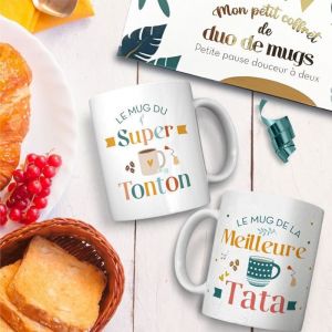 STC Coffret duo mugs tonton tata