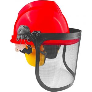 Varan Motors	 Motors - tt-helmet-2025 Casque de protection pour travaux de jardinage, &eacute;lagage... casque de s&eacute;curit&eacute;, masque de s&eacute;curit&eacute;
