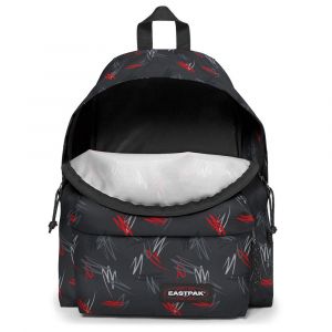 Image de Eastpak Padded PAK'R Sac à Dos Loisir, 40 cm, 24 liters, Multicolore (Scribble Black)