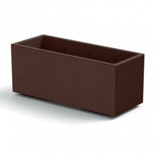 Generico Jardinière Matheria 80 cm - Chocolat