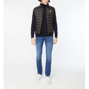 Serge blanco Doudoune fine sans manches et son sac de rangement Noir - Couleur Noir - Taille S