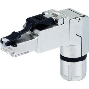 Telegärtner RJ45 mâle coudé, assemblage sur site MFP8-4x90 PROFINET J00026A4002 RJ45 mâle, droit 1 pc(s)
