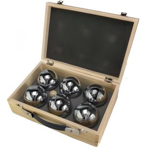 Tactic Pétanque dans un coffret en bois 3 pièces