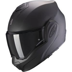 Image de Scorpion Casque Exo-Tech Evo Solid Noir Mat - Taille XS