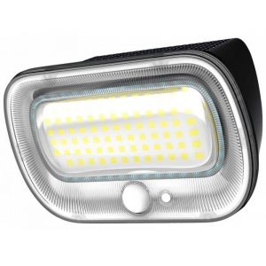 Applique murale solaire à led 0,55W 4000K IP54 étanche noir 200lm SOE-5 Eco Light