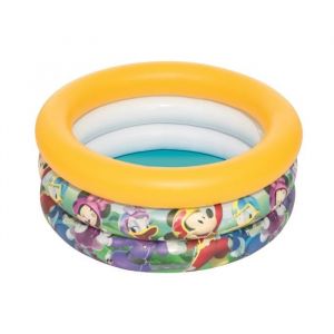 Image de Happy People DISNEY MICKEY Roadster Racers Piscine pour bébés - 3 boudins - Ø 73 x 30 cm