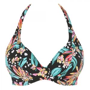 Image de Freya Haut de maillot de bain tour de cou armatures Wild Daisy Multicolore - Taille 85C