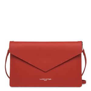 Image de Lancaster Sac pochette enveloppe en cuir Rouge