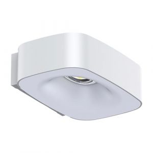 Velamp ANGEL : Applique LED solaire 700 lumens avec double faisceau lumineux. Blanc