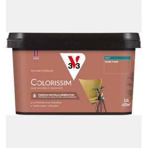 V33 Peinture int&eacute;rieure Colorissim Mat Vert Matcha 2,5 L