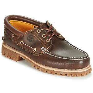 Timberland Chaussures bateau 3 EYE CLASSIC LUG Marron - Taille 39,40,41,42,43,44,45,46,49,50,44 1/2,47 1/2