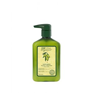 CHI Olive organics Shampooing et gel douche pour cheveux et corps