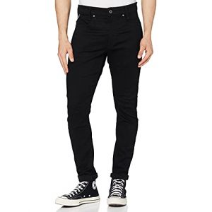 G-Star Raw RAW D- Staq 3D Slim Jeans, Noir (Pitch Black B964-A810), 31W / 32L Homme