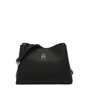 Tommy Hilfiger Sac Bandouliere TH EMBLEM CROSSOVER - Couleur Unique - Taille Noir