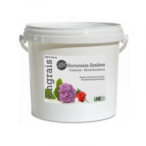 Agro Sens Engrais hortensias, azalées, camélias, rhododendrons. - Seau 4 kg