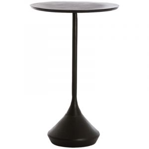 Table d'appoint - noir - métal - 6789415 - Noir - Light&living