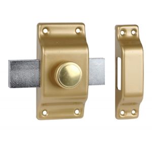 Verrou SUPER-SURETÉ cuirasse bouton sans bille BZE - BRICARD - 3378.000