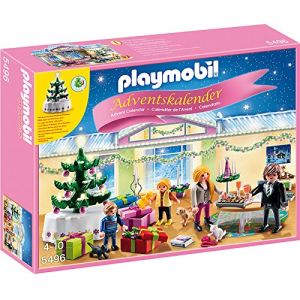 Image de Playmobil 5496 - Calendrier de l'avent Soir de Noël avec arbre lumineux