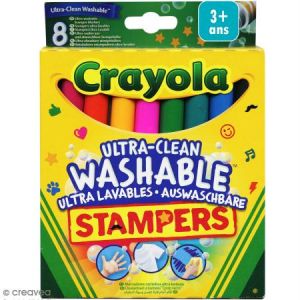 Crayola 8 Mini Stampers ultra-lavables