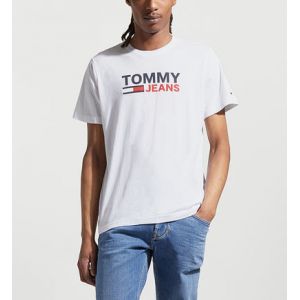 Tommy Jeans T-shirt signature coton Blanc - Couleur Blanc - Taille XS