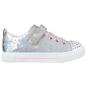 Skechers Baskets fille Twinkle Sparks Heather Charm