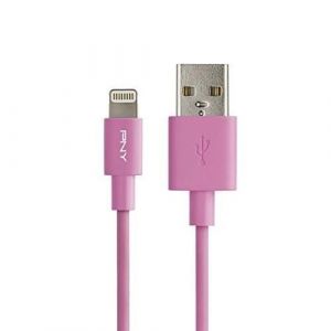 Image de PNY Câble Lightning de Recharge / Synchronisation Rose