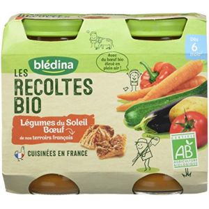 Bl&eacute;dina Pots legumes du soleil boeuf bio