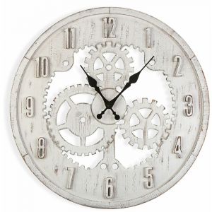 Versa Forster Horloge Murale Silencieuse pour la Cuisine, le Salon, la Salle à Manger ou la Chambre, Dimensions (H x l x L) 60 x 4,5