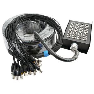 Power Dynamics PD Connex Câble Audio 16 Entrées F/4 Sorties M - 30m