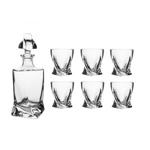 Table passion Coffret carafe avec 6 verres transparents