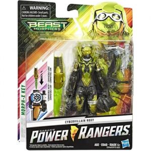 Hasbro Power Rangers - Cybervillain Roxy - Figurine Articul&eacute;e 15 Cms