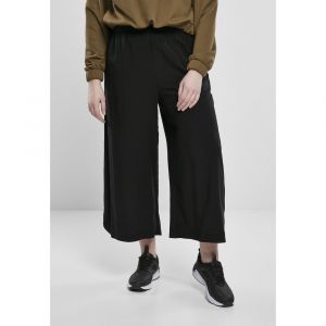 Image de Urban classics Pantalons Femme Wide Viscose Culotte Big 5XL noir