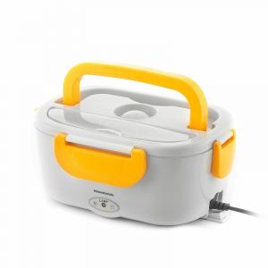 Innova Goods Lunffi Boîte à lunch électrique portable pour bureau et voiture 1,05 L 60 W Jaune