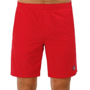 FILA Santana Short pour Homme Rouge Blanc L